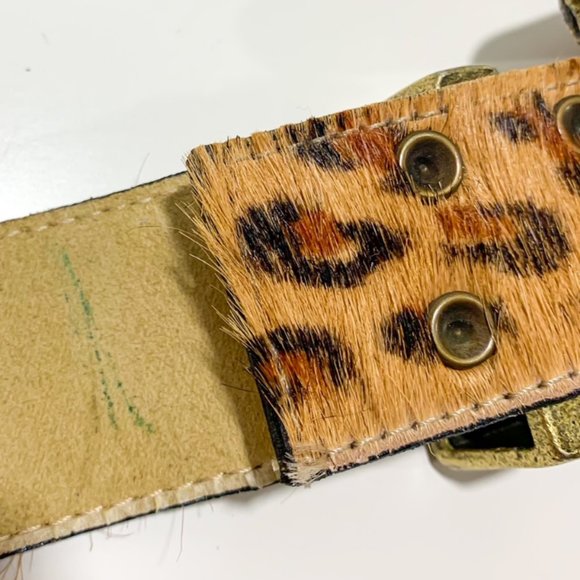 Vintage Authentic leather belt set - Picture 5 of 9